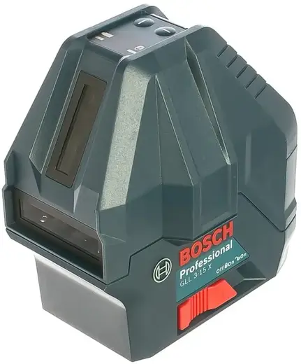 Bosch Professional GLL 3-15 X нивелир лазерный линейный (635-650 нм)