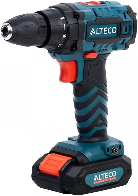 Alteco CD 1610Li X2 дрель-шуруповерт аккумуляторная (16 В 1 * 1.3 Ач) №33504