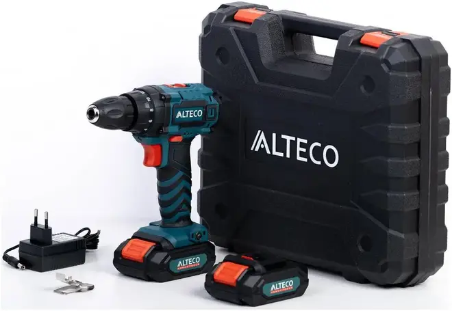 Alteco CD 1610Li X2 дрель-шуруповерт аккумуляторная (16 В 1 * 1.3 Ач) №33504