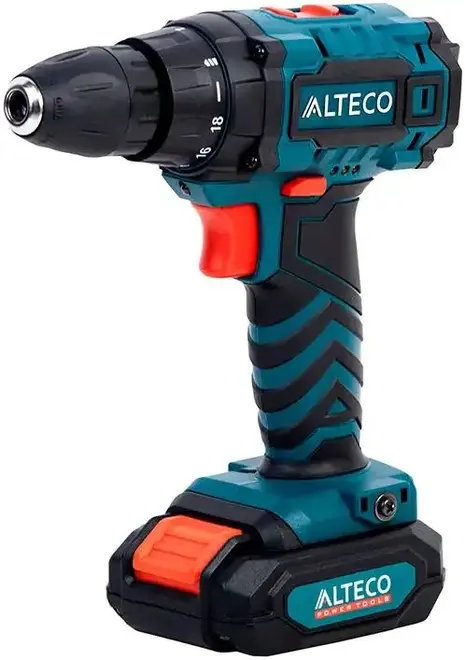 Alteco CD 0412 (CD 1610.1/16V) дрель-шуруповерт аккумуляторная (16 В 1 * 1.5 Ач) №27170