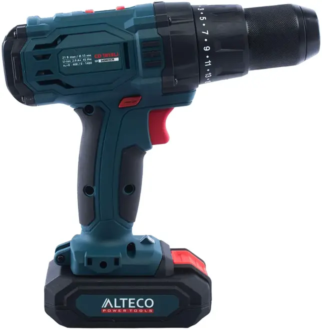 Alteco CD 1813Li дрель-шуруповерт аккумуляторная (18 В)