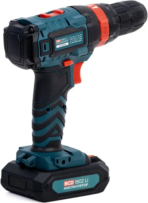Alteco CID 2110.1/21V дрель-шуруповерт аккумуляторная ударная (21 В 1 * 2.0 Ач) №27173
