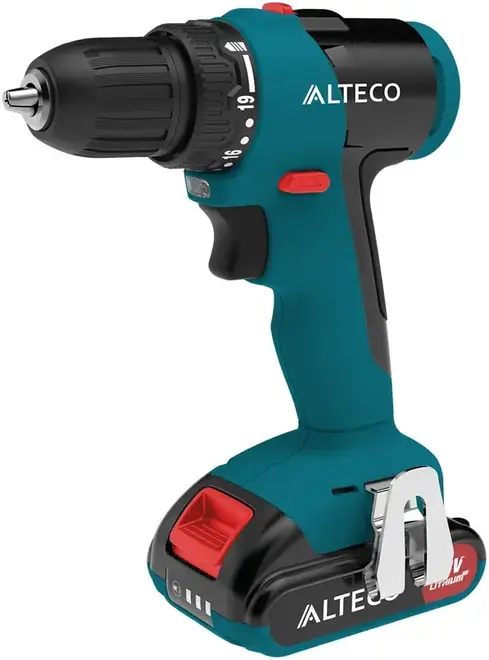 Alteco CDB 2010 Li BL дрель-шуруповерт аккумуляторная бесщеточная (20 В 1 * 2.0 Ач) №36992