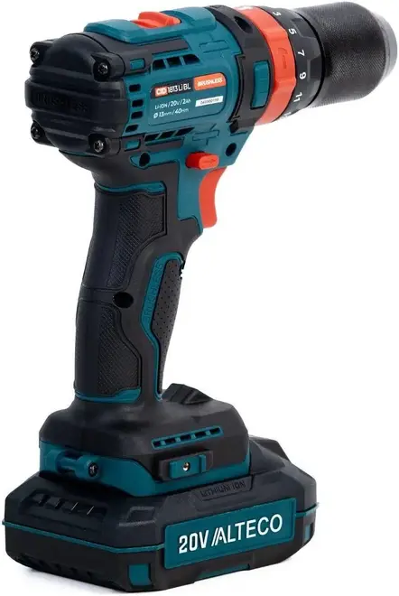 Alteco CID 1813 Li BL дрель-шуруповерт аккумуляторная ударная бесщеточная (20 В 1 * 2.0 Ач) №42778