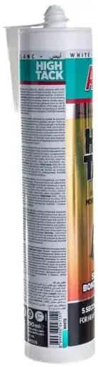 Akfix High Tack клей-герметик на основе MS-полимера (290 мл) белый