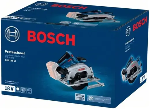Bosch Professional GKS 185-LI пила циркулярная аккумуляторная