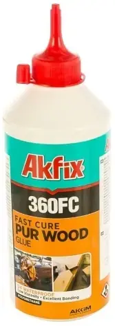 Akfix 360FC клей быстросхватывающийся полиуретановый для дерева (560 г)