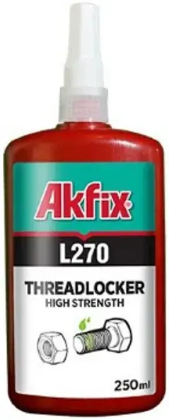 Akfix L270 Threadlocker фиксатор резьбовой высокопрочный анаэробный (50 мл)
