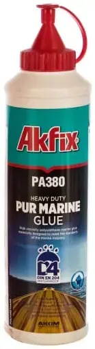 Akfix PA380 клей полиуретановый морской профессиональный для дерева (800 мл)
