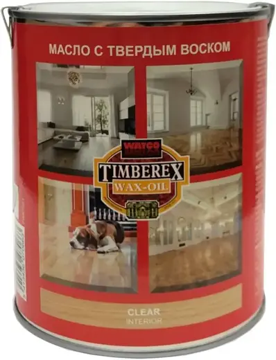 Timberex Wax Oil масло с твердым воском (1 л)