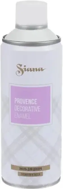 Certa Siana Provence Decorative Enamel эмаль аэрозольная высокодекоративная (520 мл) белый грунт