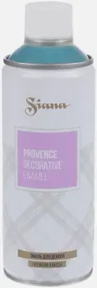Siana Provence Decorative Enamel эмаль аэрозольная высокодекоративная (520 мл) водная синь