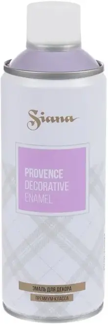 Certa Siana Provence Decorative Enamel эмаль аэрозольная высокодекоративная (520 мл) сиреневый аметист