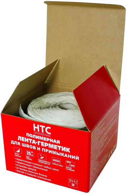 HTC лента-герметик полимерная для швов и примыканий (25*25 м)