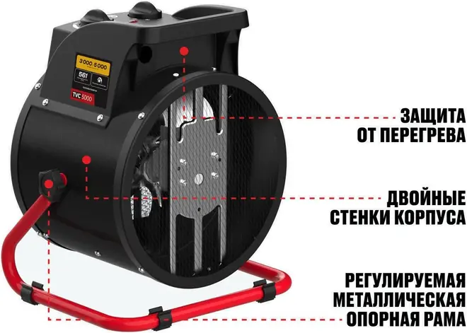 Alteco TVC 5000 тепловентилятор 5000