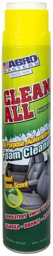 Abro Masters Clean All универсальный пенный очиститель с ароматом лайма (840 мл)