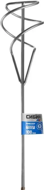 Сибин насадка-миксер для песчано-гравийных смесей (450*100 мм) шестигранник