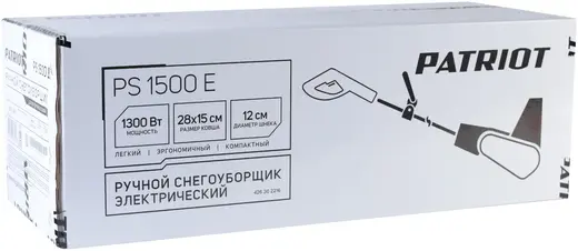 Патриот PS 1500 E снегоуборщик электрический ручной (1300 Вт)