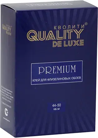 Quality De Luxe клей обойный для флизелиновых обоев (250 г)