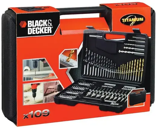 Black+Decker A 7200 набор инструментов (109 инструментов)