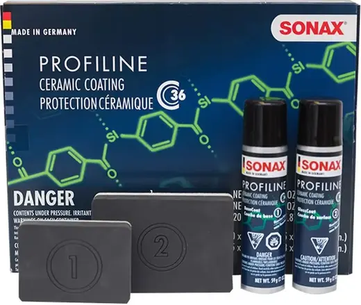 Sonax Profiline Ceramic Coating CC36 защитное покрытие (жидкое стекло) для ЛКП (235 мл)