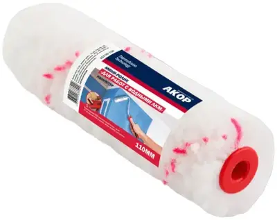 Акор мини-ролик для работ с красками на водной основе (110 мм)