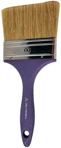 Deltaroll кисть с фиолетовой ручкой (100 мм)