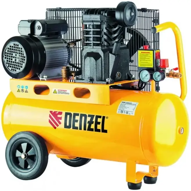 Denzel PC 2/50-400 компрессор масляный ременный (2300 Вт бар10 бар) №58094