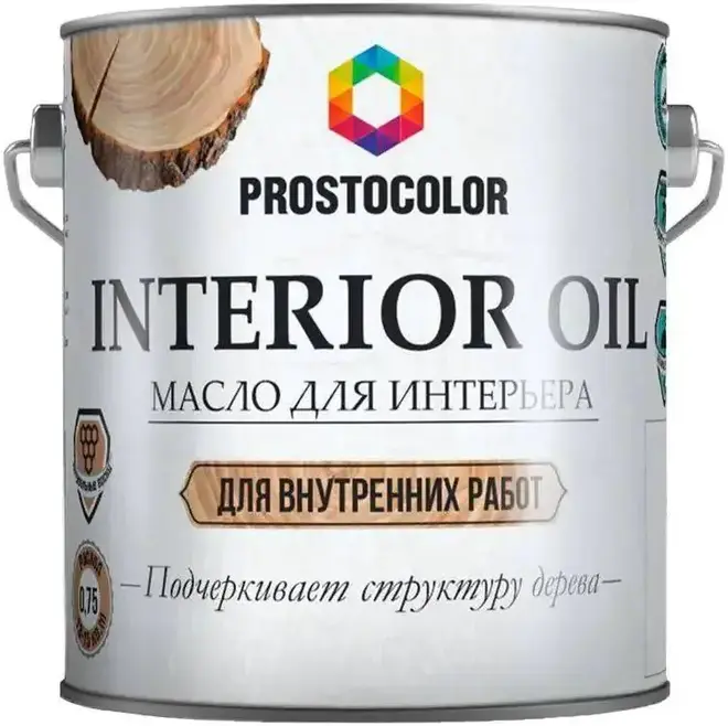Prostocolor Interior Oil масло для интерьера (2.2 л) золотое