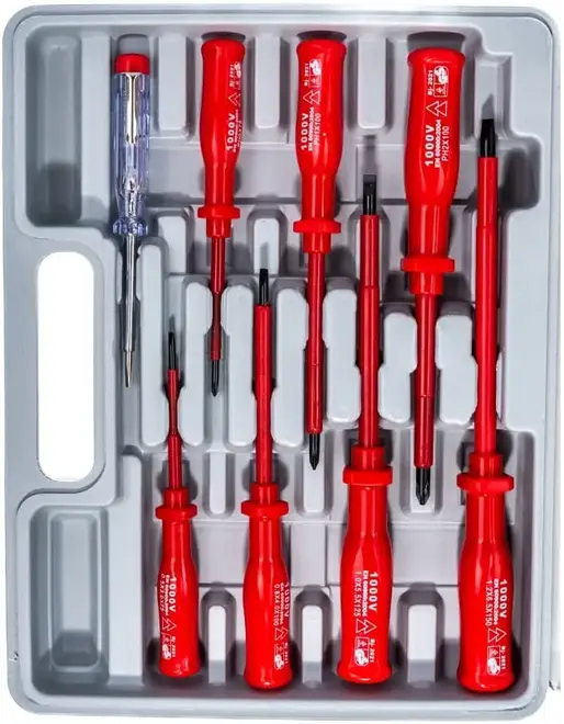 Fit набор отверток диэлектрических (8 предметов)