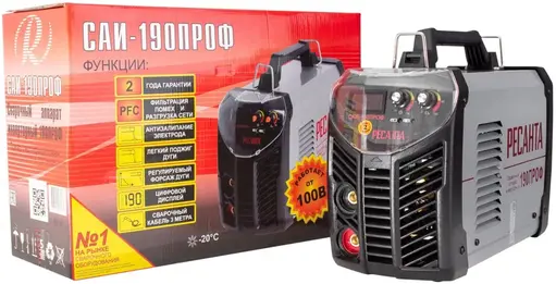 Ресанта САИ 190 ПРОФ сварочный аппарат инверторный (3800 Вт)