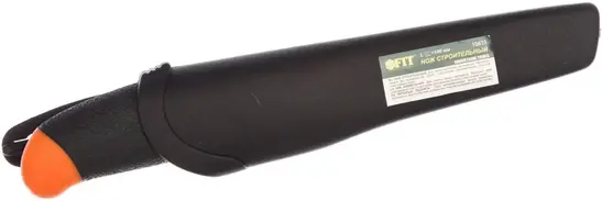 Fit нож строительный с желто-черной ручкой