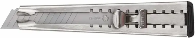 Fit Техно нож технический с металлическим фиксатором ширина 18 мм