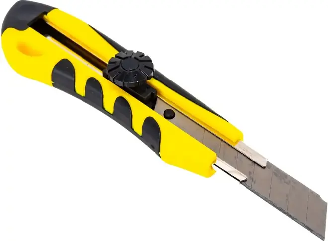 Fit нож технический усиленный высокоуглеродистая сталь двухкомпонентный прижимной фиксатор