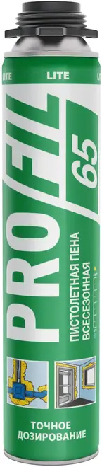 Soudal Profil 65 Lite пена монтажная (625 мл) всесезонная
