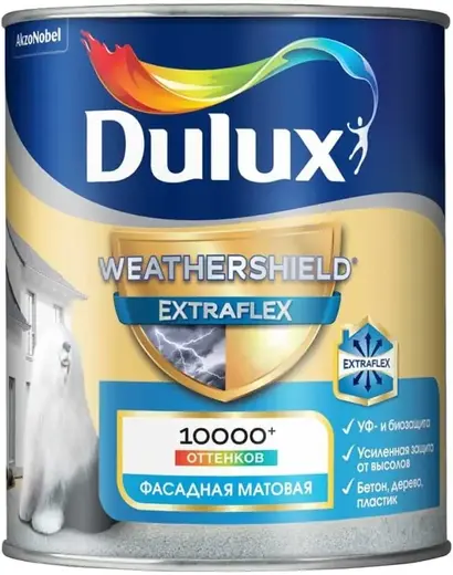 Dulux Weathershield Extraflex краска фасадная (1 л) BW