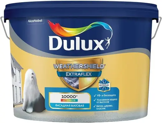 Dulux Weathershield Extraflex краска фасадная (5 л) BW