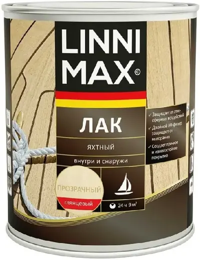 Linnimax лак яхтный (750 мл) глянцевый