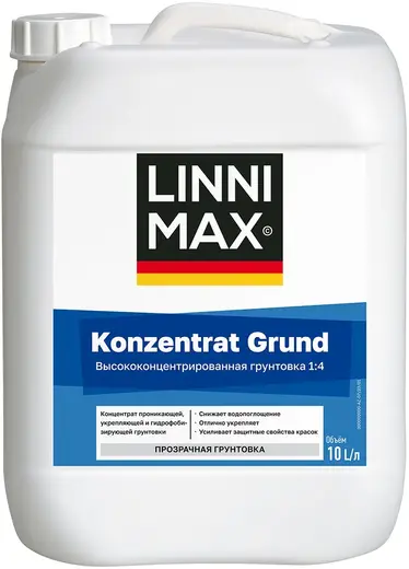 Linnimax Konzentrat Grund грунтовка-концентрат водно-дисперсионная (10 л)