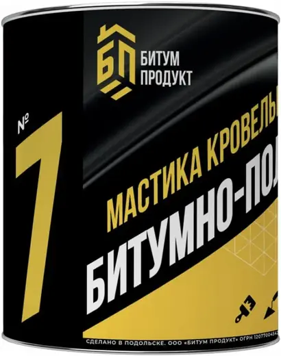 Битум Продукт №7 мастика битумно-полимерная (2 кг)