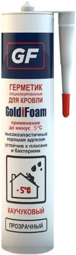 Goldifoam герметик каучуковый специализированный для кровли (260 мл)