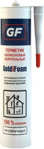 Goldifoam герметик силиконовый нейтральный (260 мл)