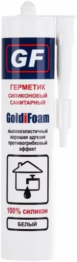 Goldifoam герметик силиконовый санитарный (260 мл) белый
