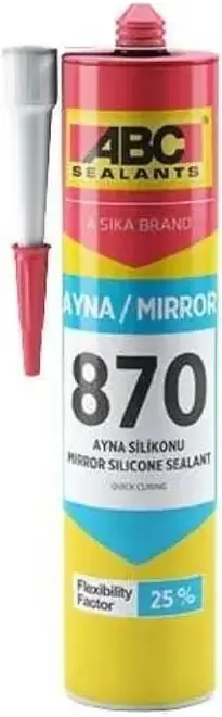 ABC Sealants 870 Mirror клей-герметик для зеркал (280 мл)