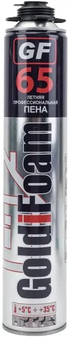 Goldifoam 65 пена монтажная профессиональная (850 мл) летняя