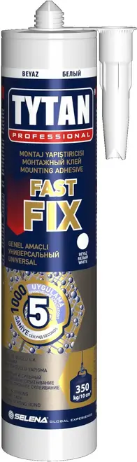Титан Professional Fast Fix клей монтажный гибридный (290 мл)