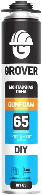 Grover GF65 ST пена монтажная профессиональная (870 мл)