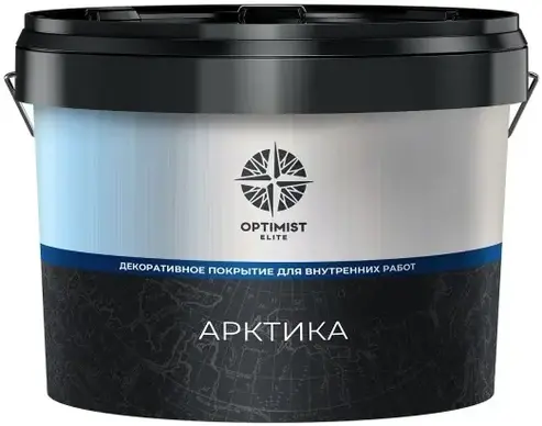 Оптимист Элит D 753 Арктика декоративное покрытие для внутренних работ (7 кг)
