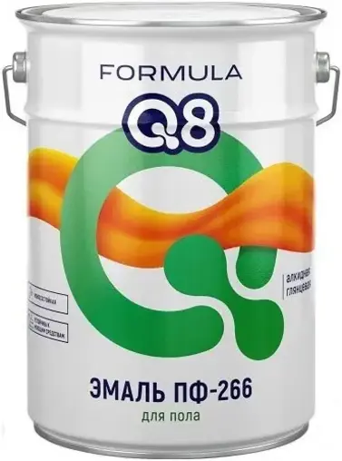 Formula Q8 ПФ-266 эмаль для пола алкидная (2.7 кг) золотисто-коричневая