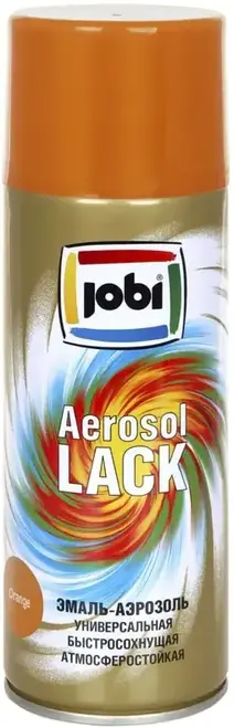 Jobi Aerozollack универсальная эмаль-аэрозоль (400 мл) зеленая RAL 6029 глянцевая